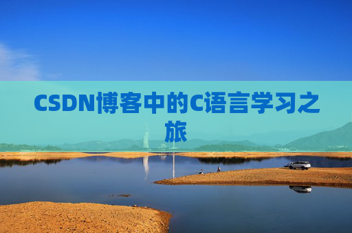 CSDN博客中的C语言学习之旅